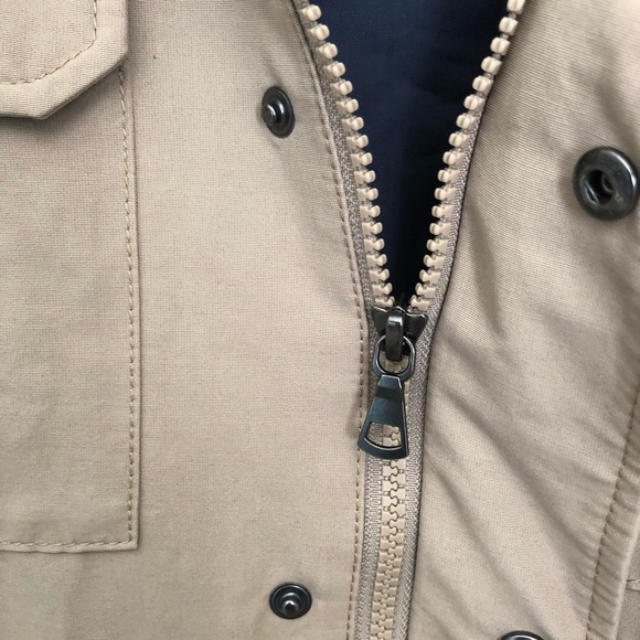 UNIQLO Zip-up Hooded Tan Jacket - Picture 9 of 12